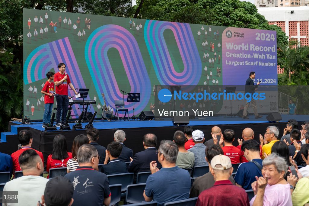 Hong Kong Wah Yan Kowloon College Marks 100 Year with Attempt at World Record