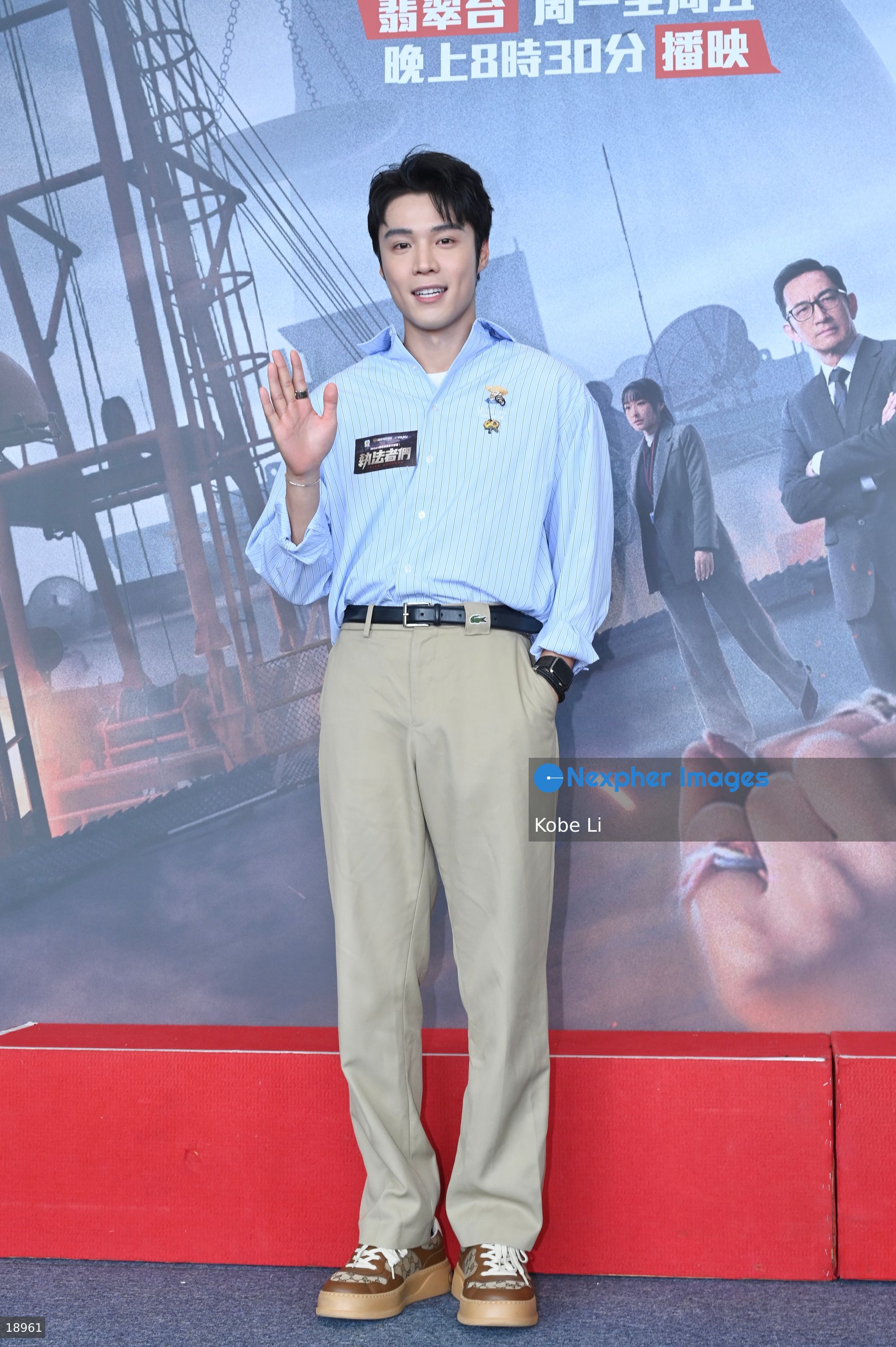 Karl Ting Tze-long Attend TVB Drama “Prism Breakers” Event