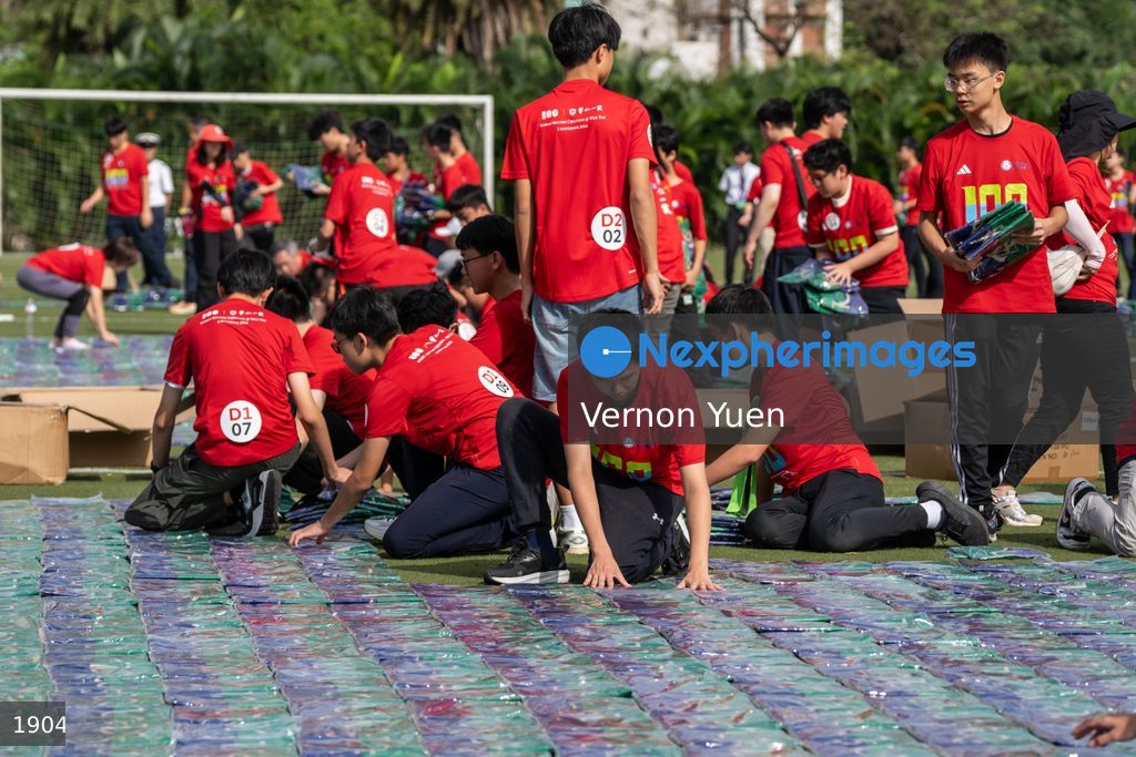 Hong Kong Wah Yan Kowloon College Marks 100 Year with Attempt at World Record