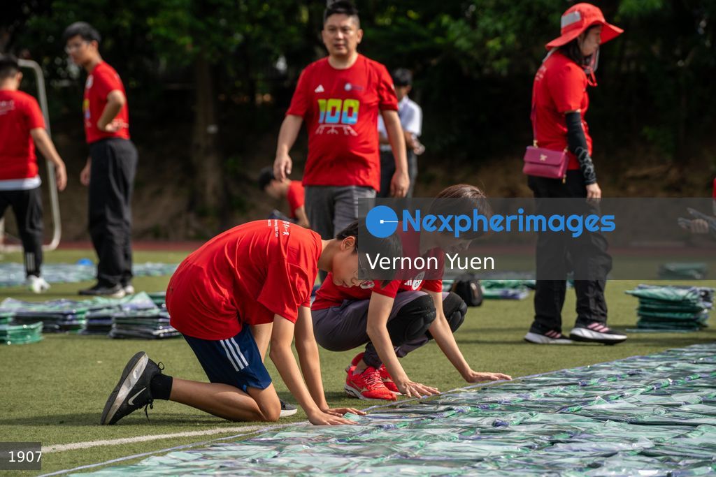 Hong Kong Wah Yan Kowloon College Marks 100 Year with Attempt at World Record