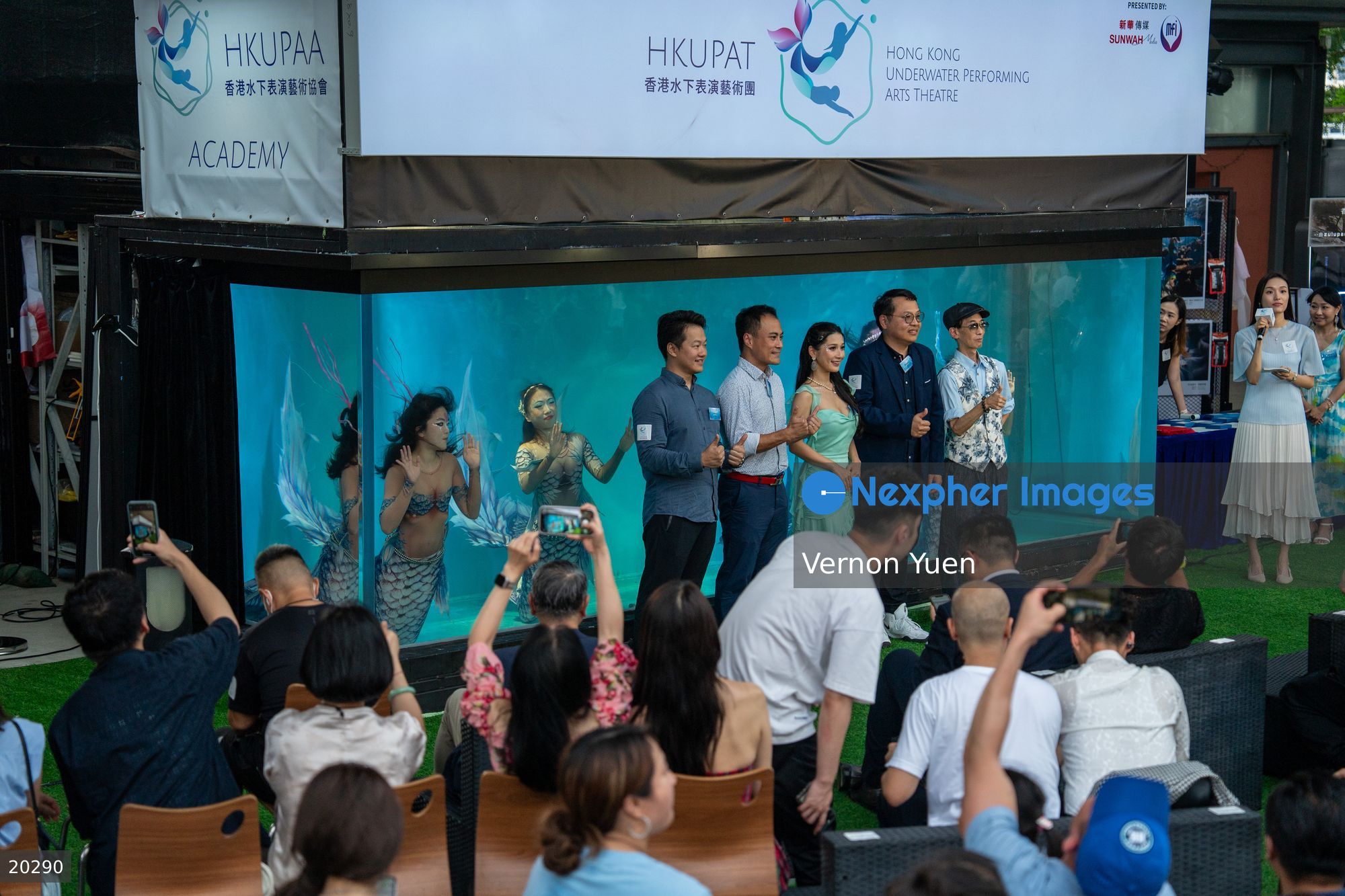 Hong Kong Underwater Performing Arts Theatre Opening