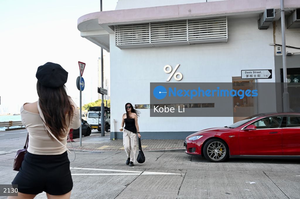 Chinese tourists travel in Kennedy Town