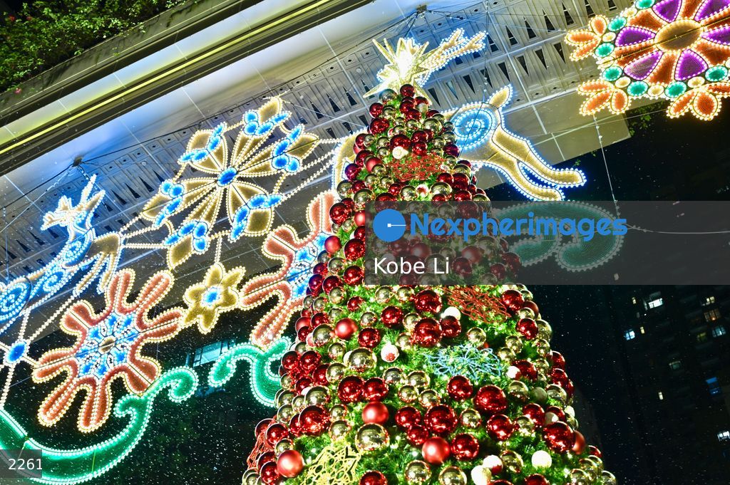 Hong Kong Lee Tung Avenue Christmas 