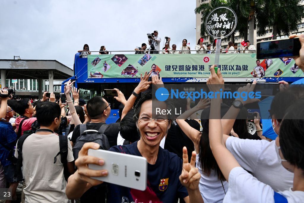 Bus parade to mark HK athletes return from Olympics