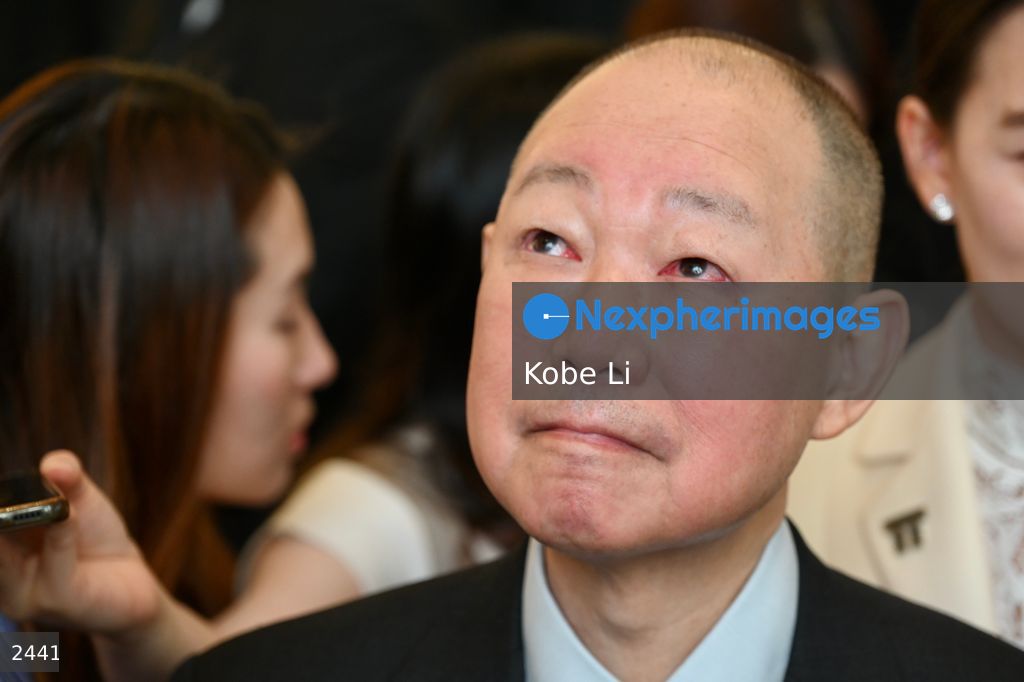 Thomas Lau Luen-hung met the media