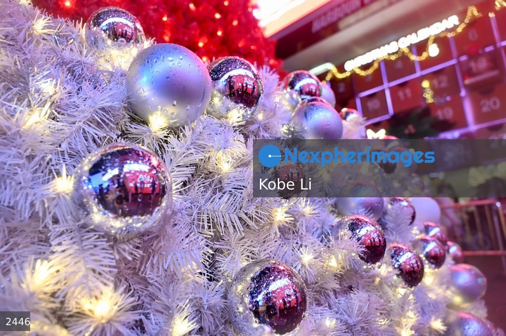 Hong Kong harbour city Christmas