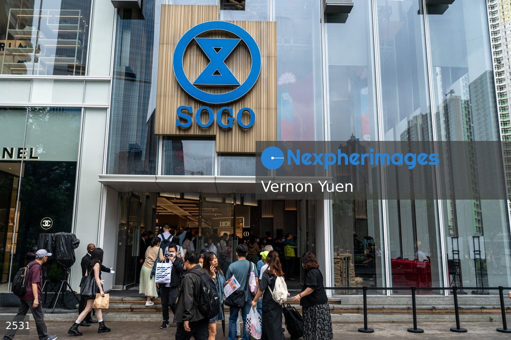 Hong Kong SOGO Kai Tak Opening Day
