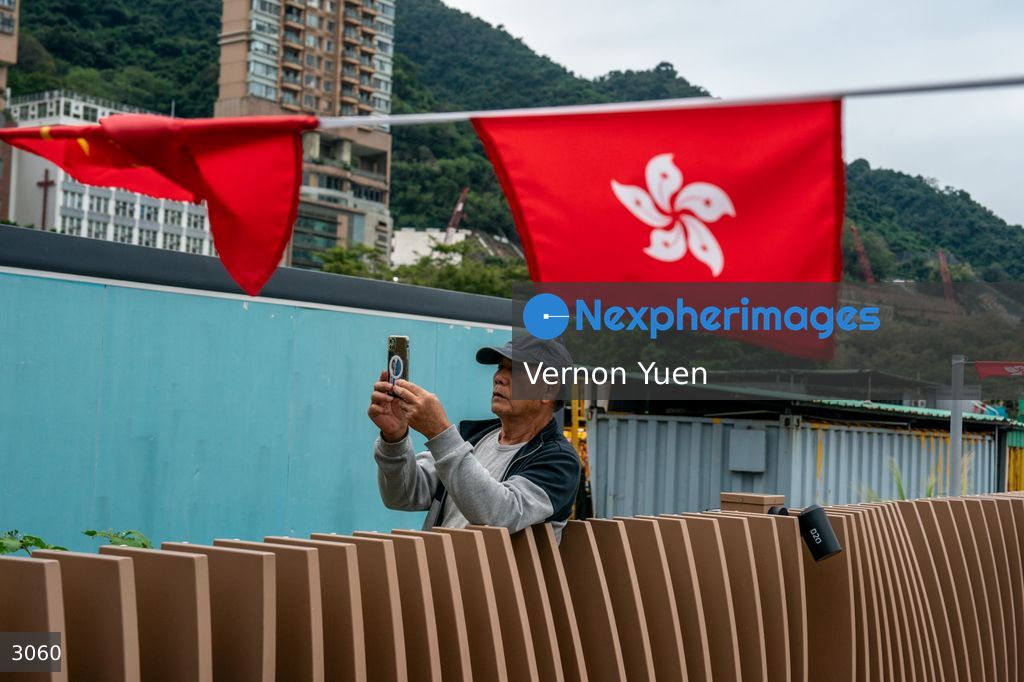 China PLA Navy Ship Visits Hong Kong