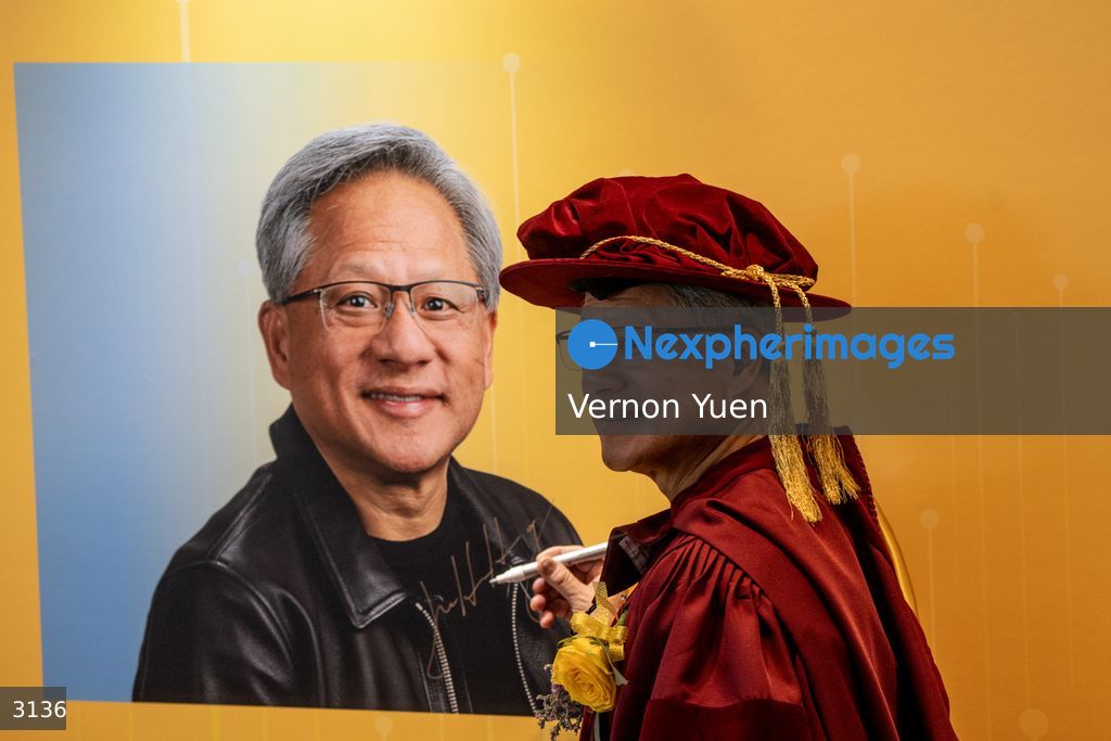 Hong Kong Jensen Huang Receives Honorary Degree From HKUST