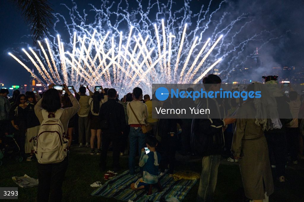Hong Kong Christmas Fireworks