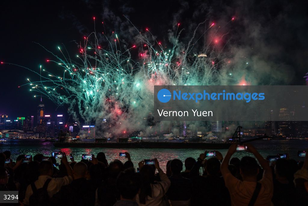 Hong Kong Christmas Fireworks