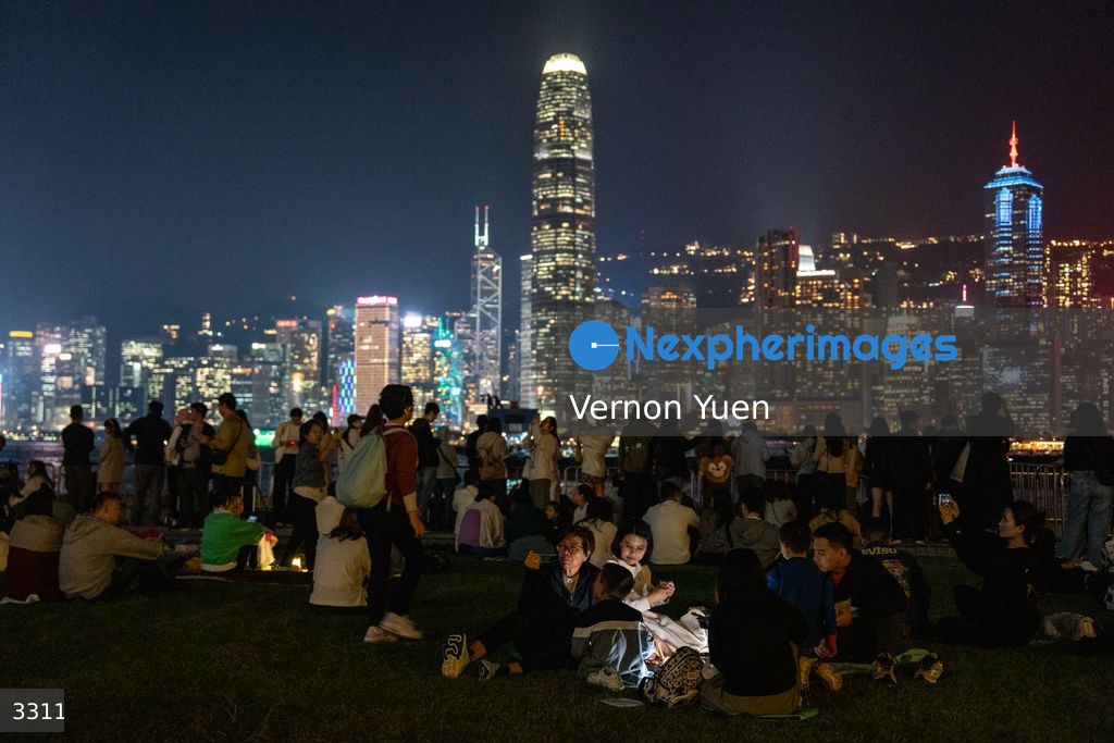 Hong Kong Christmas Fireworks