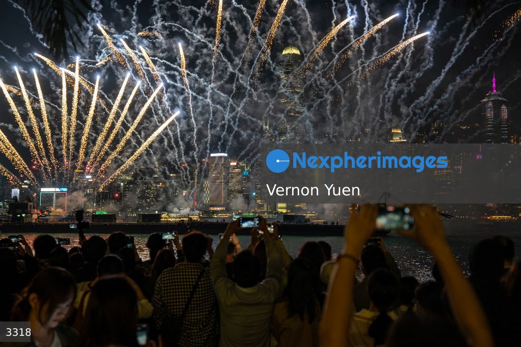 Hong Kong Christmas Fireworks