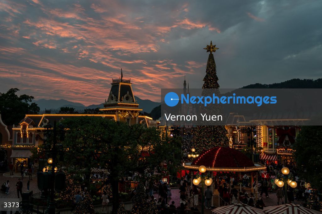 Hong Kong Disneyland Christmas