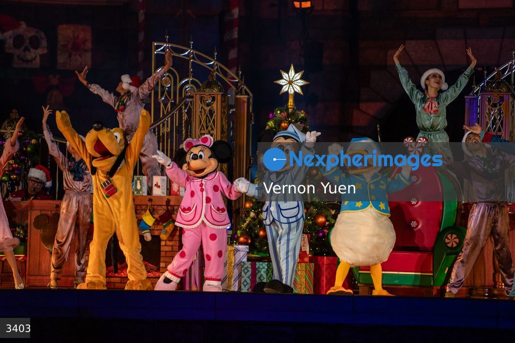 Hong Kong Disneyland Christmas
