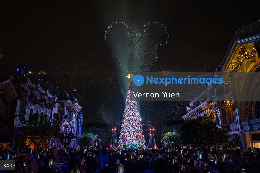 Hong Kong Disneyland Christmas