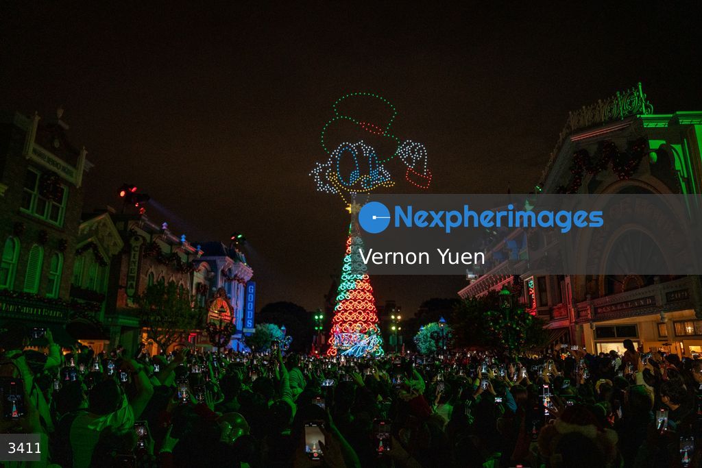 Hong Kong Disneyland Christmas