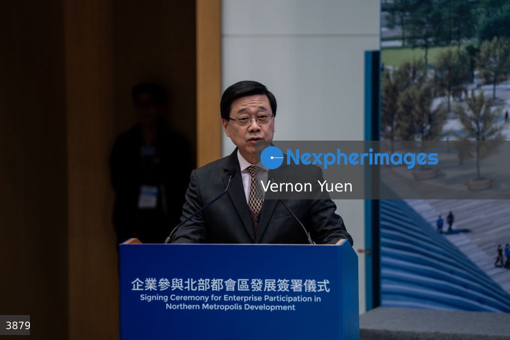 Hong Kong Signing Ceremony for Enterprise Participation in Northern Metropolis Development