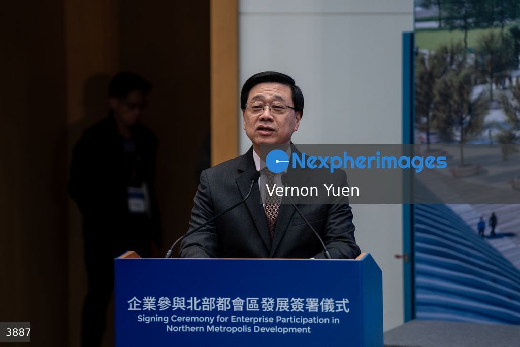 Hong Kong Signing Ceremony for Enterprise Participation in Northern Metropolis Development