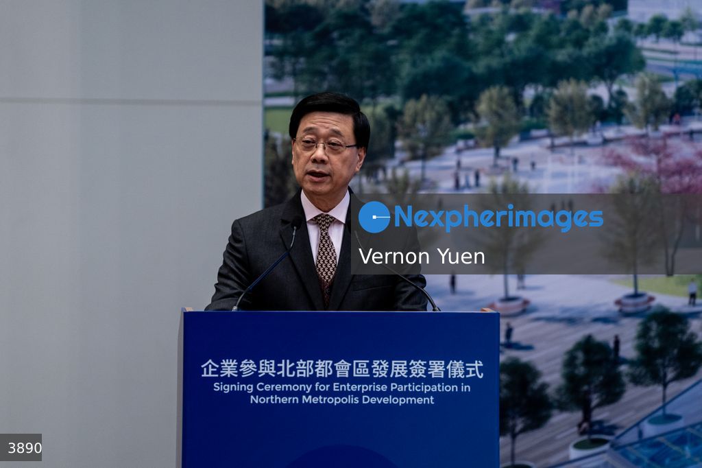 Hong Kong Signing Ceremony for Enterprise Participation in Northern Metropolis Development