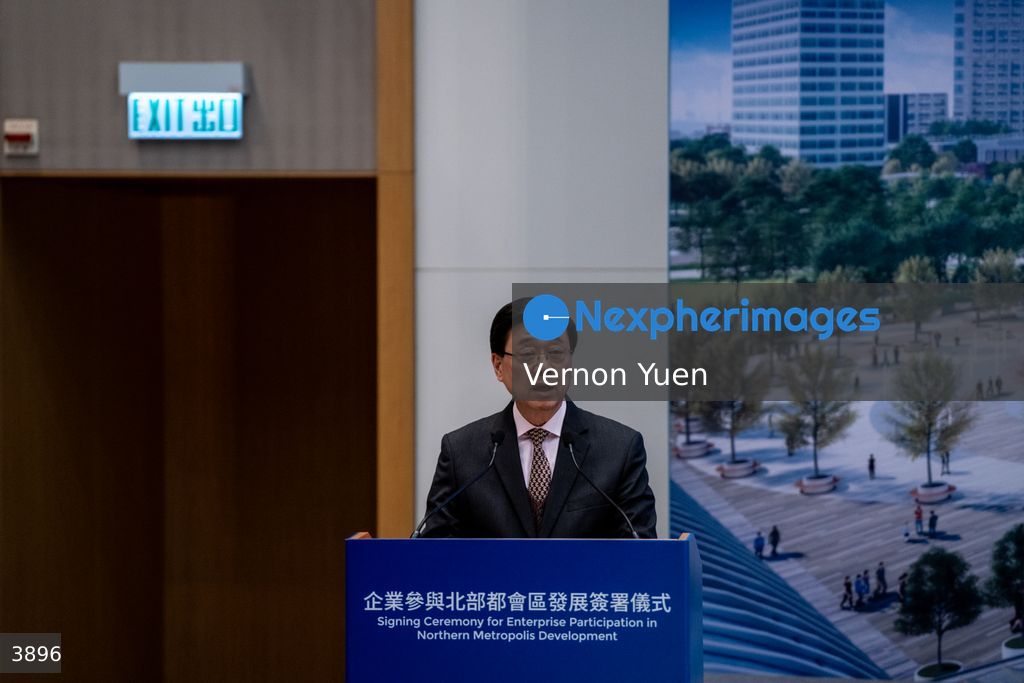 Hong Kong Signing Ceremony for Enterprise Participation in Northern Metropolis Development