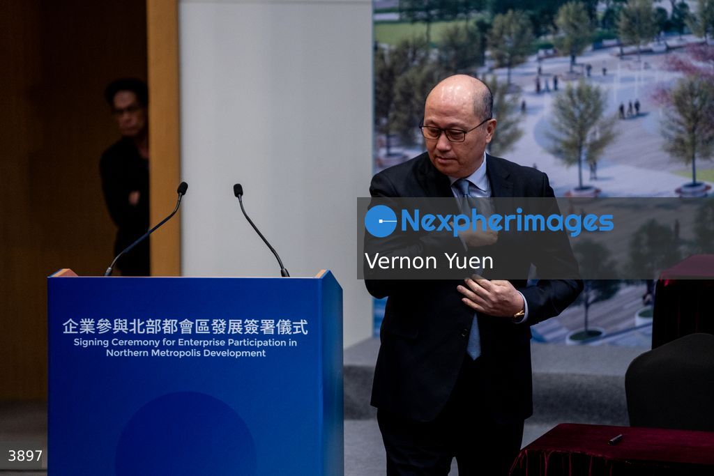 Hong Kong Signing Ceremony for Enterprise Participation in Northern Metropolis Development