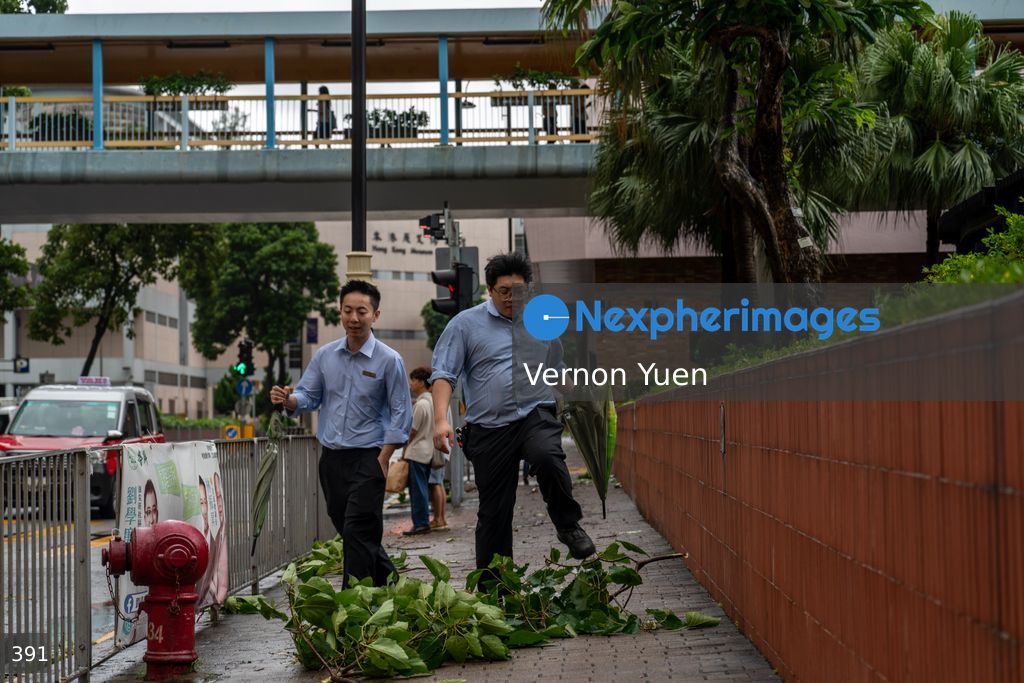 Hong Kong Typhoon Yagi