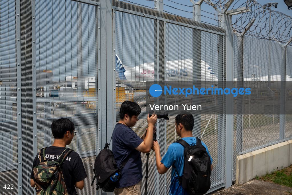Hong Kong Airport Airbus Beluga