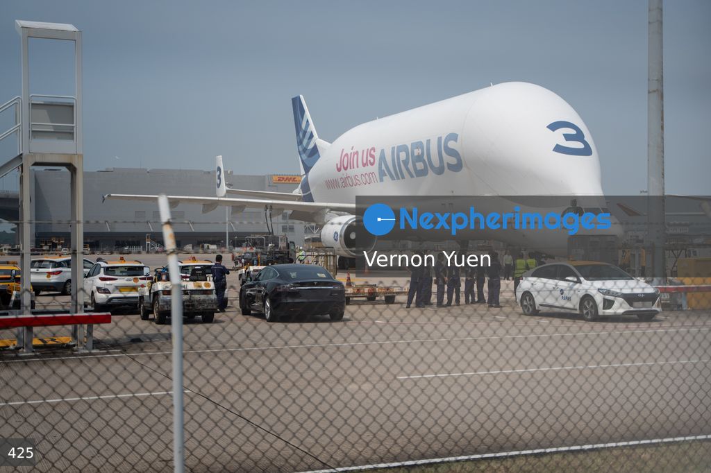Hong Kong Airport Airbus Beluga