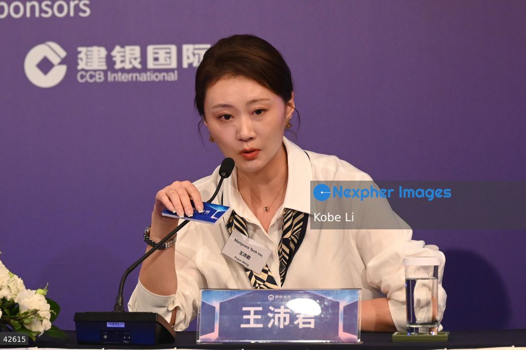 Peijun Wang, Vice President of Public Relations of Manycore Tech ...