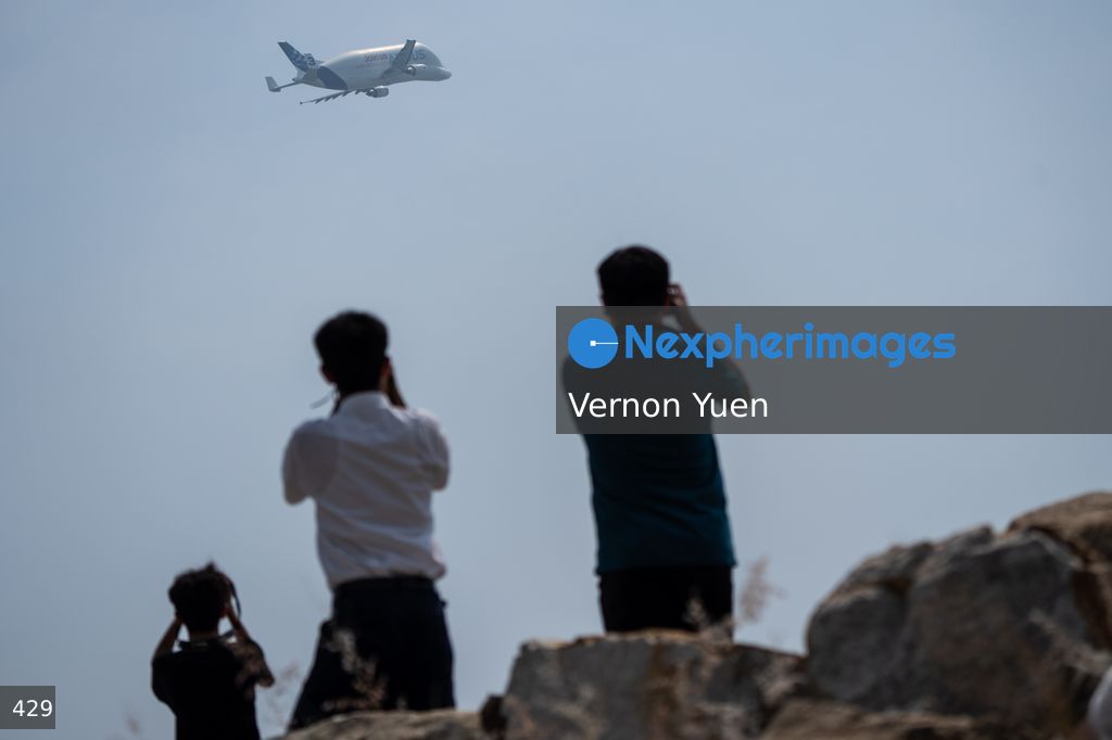 Hong Kong Airport Airbus Beluga