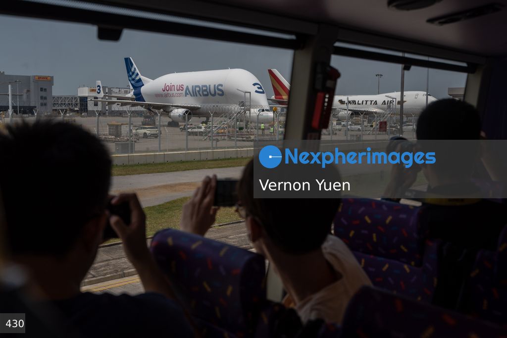 Hong Kong Airport Airbus Beluga