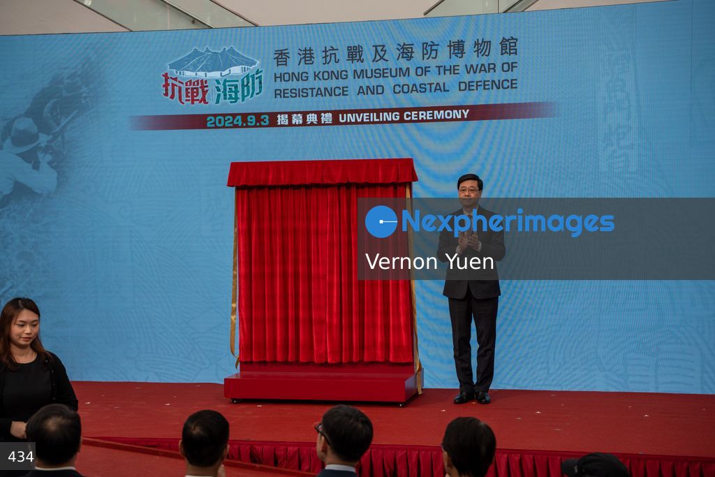 Hong Kong Museum of The War of Resistance And Coastal Defence Opening Ceremony