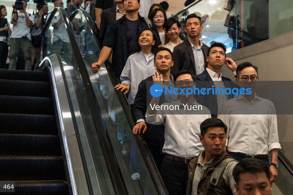 Hong Kong Chief Executive John Lee Visit Sha Tin District