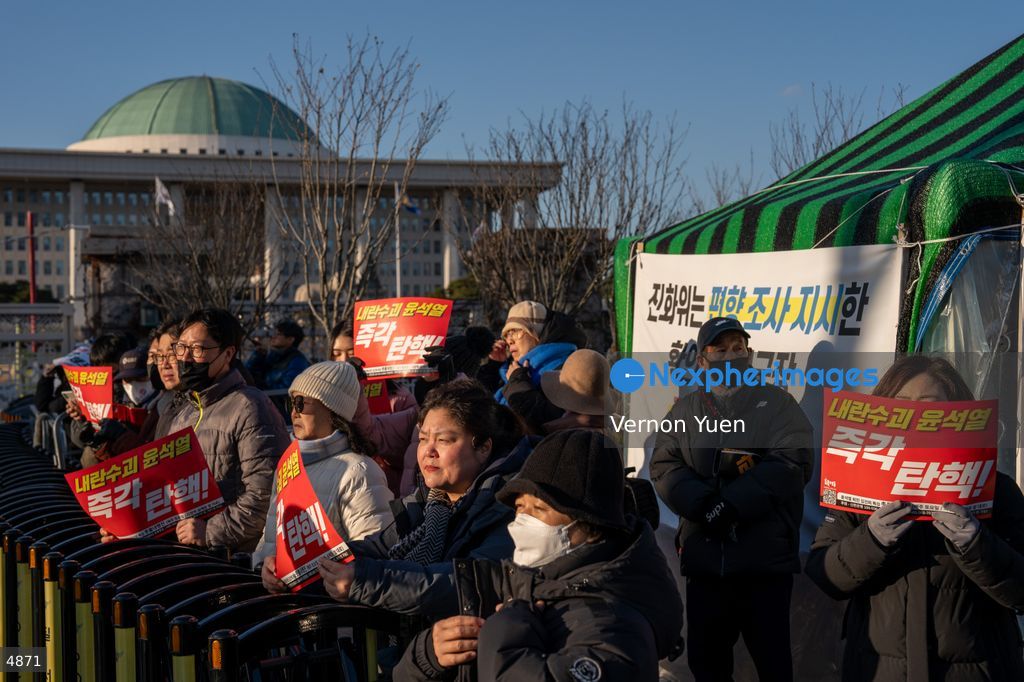 South Korea Protest Demanding President Yoon to be Impeached