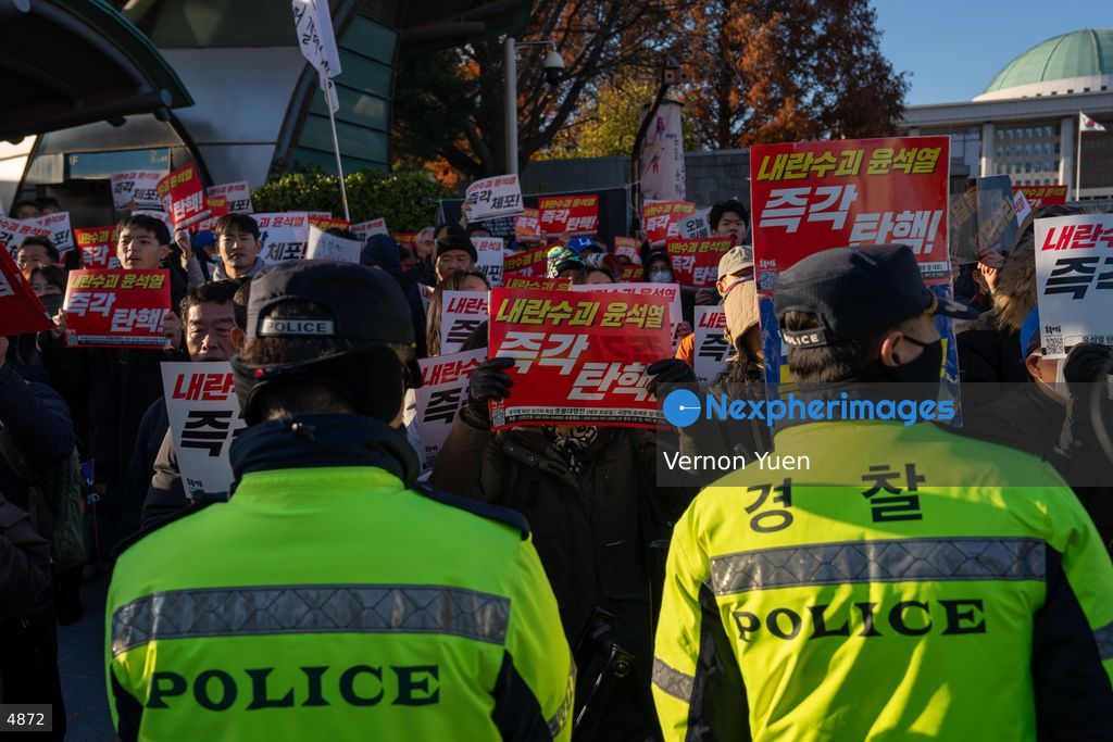 South Korea Protest Demanding President Yoon to be Impeached