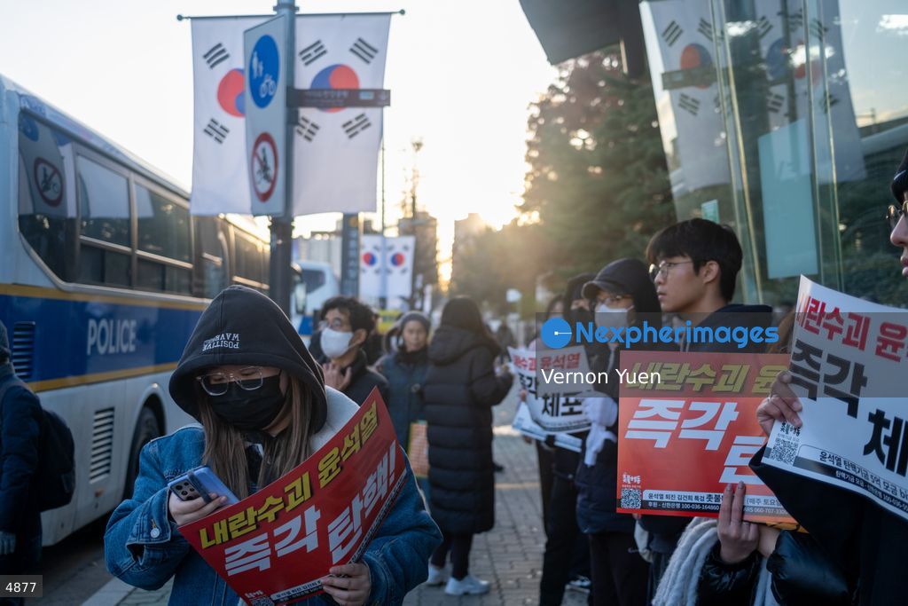 South Korea Protest Demanding President Yoon to be Impeached