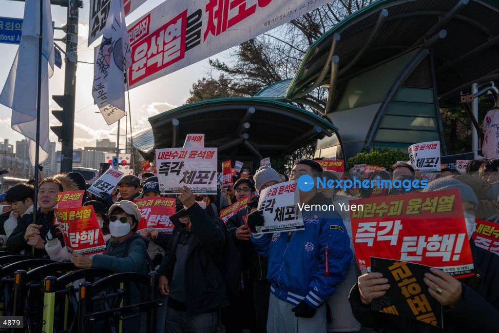 South Korea Protest Demanding President Yoon to be Impeached