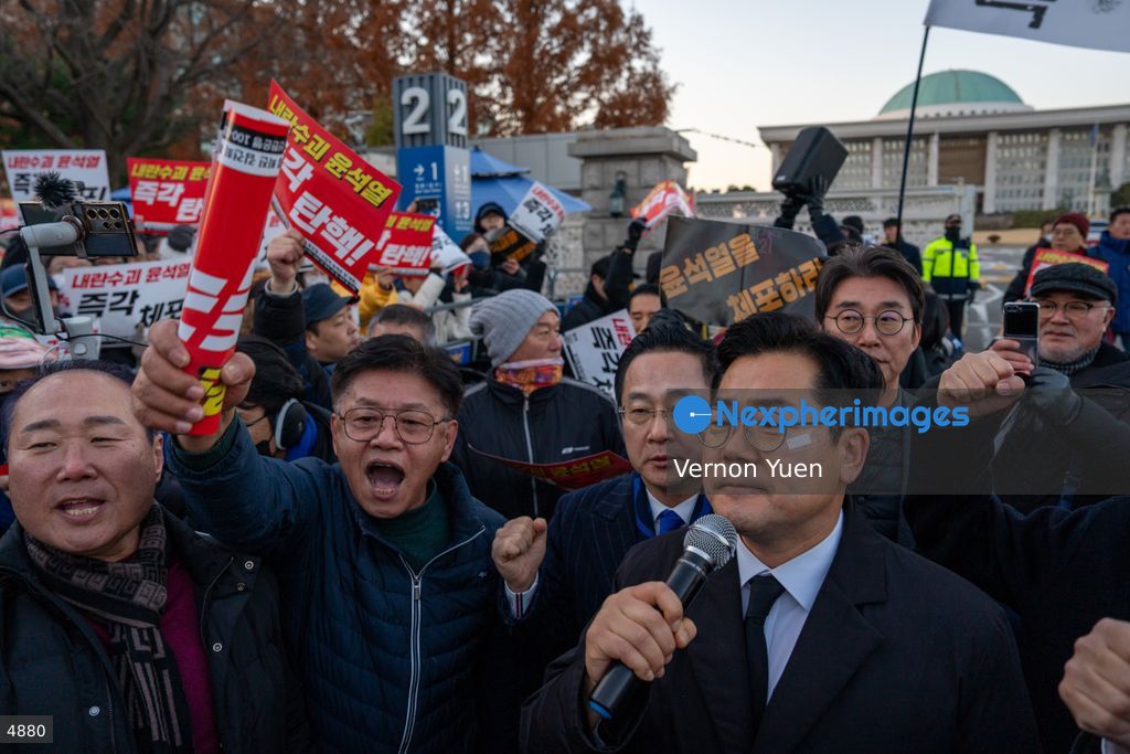 South Korea Protest Demanding President Yoon to be Impeached
