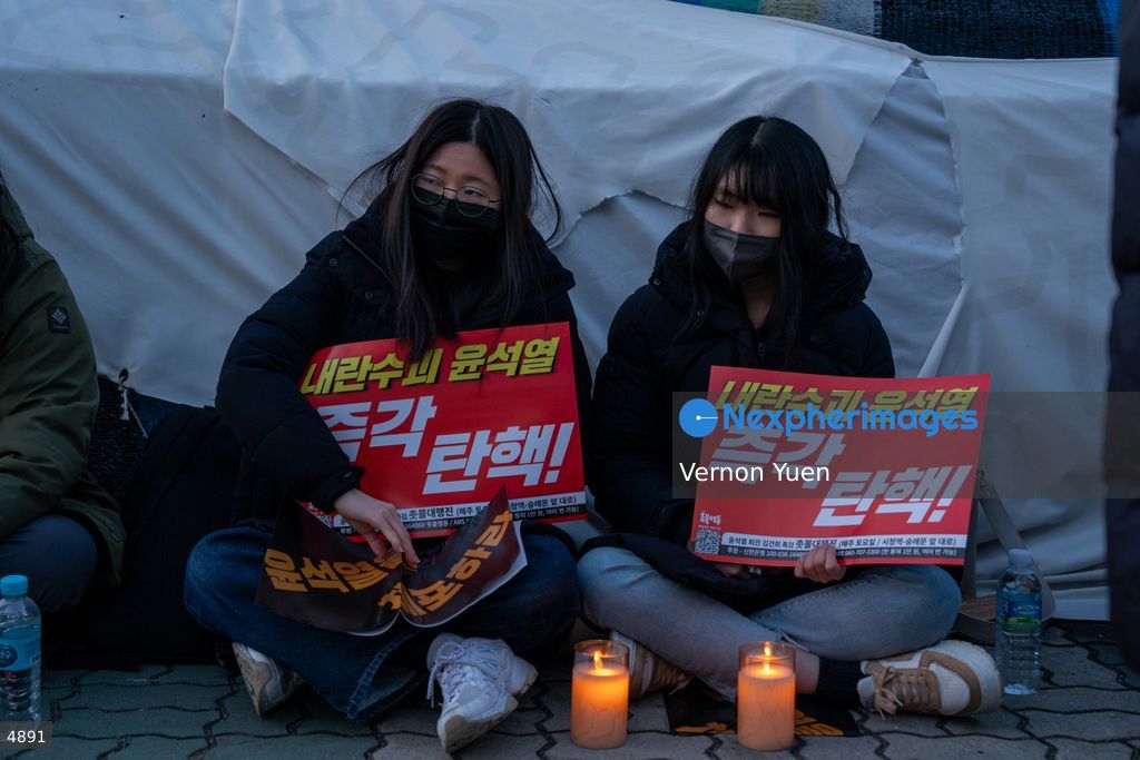 South Korea Protest Demanding President Yoon to be Impeached