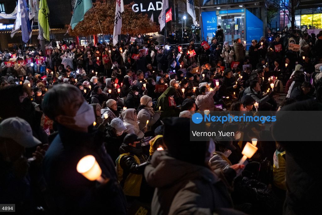 South Korea Protest Demanding President Yoon to be Impeached