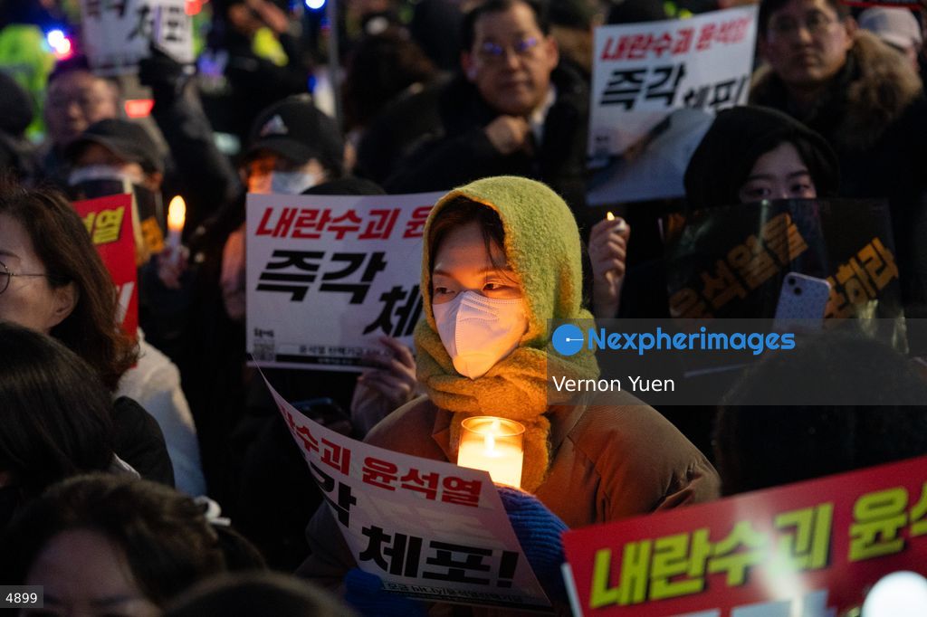 South Korea Protest Demanding President Yoon to be Impeached
