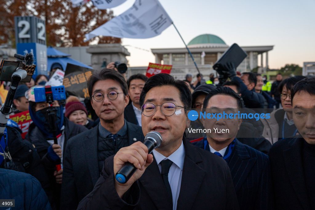 South Korea Protest Demanding President Yoon to be Impeached