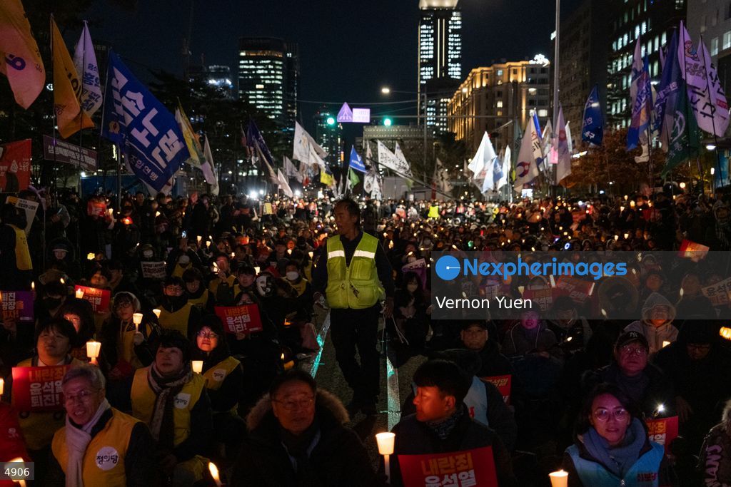 South Korea Protest Demanding President Yoon to be Impeached