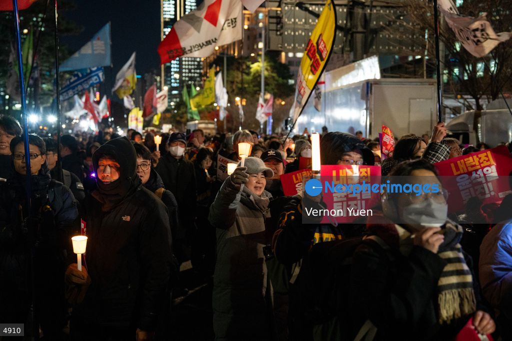 South Korea Protest Demanding President Yoon to be Impeached