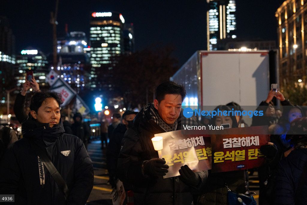 South Korea Protest Demanding President Yoon to be Impeached
