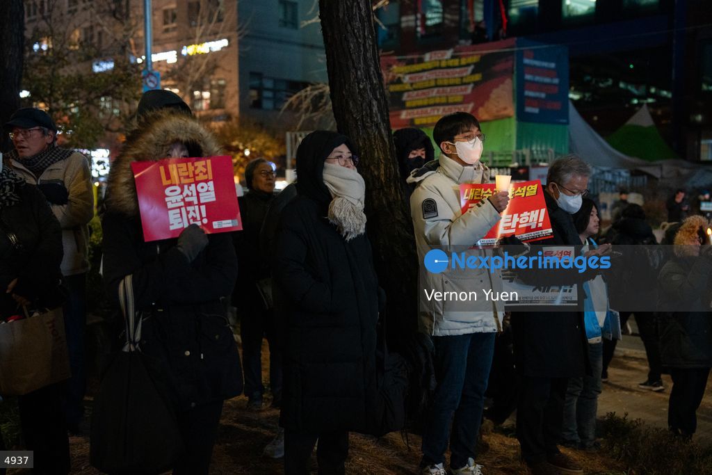 South Korea Protest Demanding President Yoon to be Impeached
