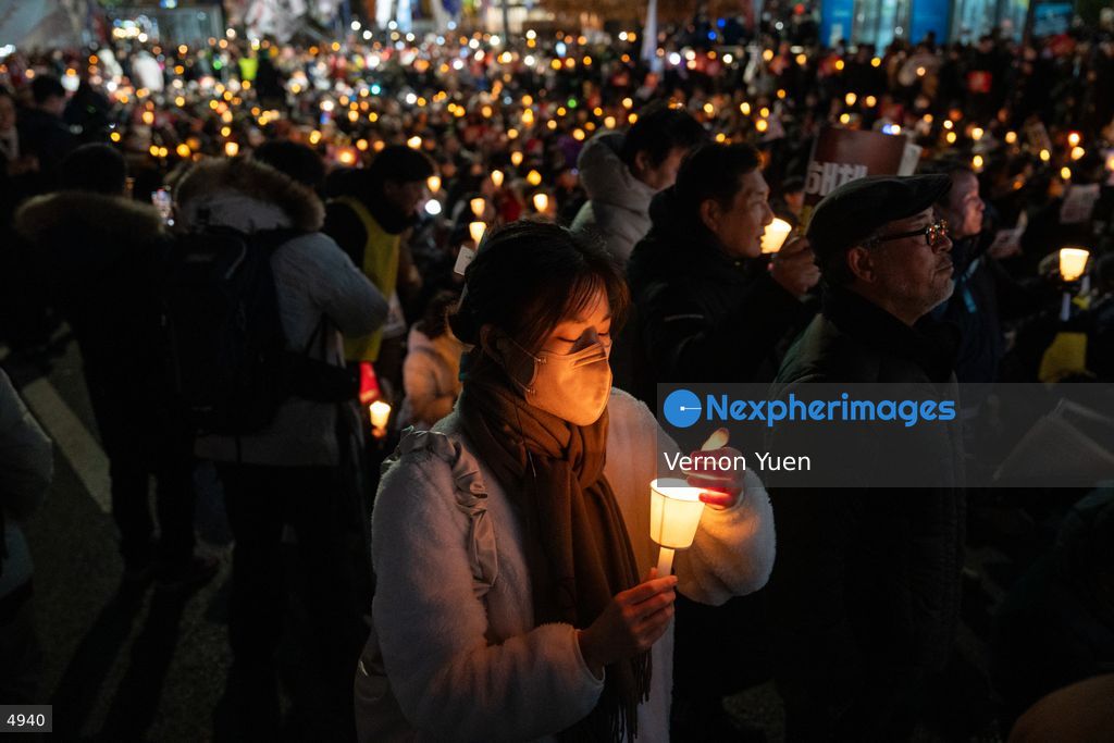 South Korea Protest Demanding President Yoon to be Impeached