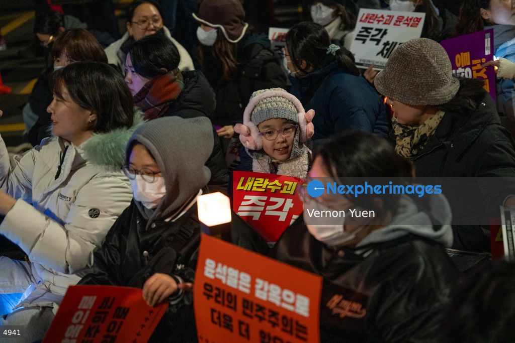 South Korea Protest Demanding President Yoon to be Impeached