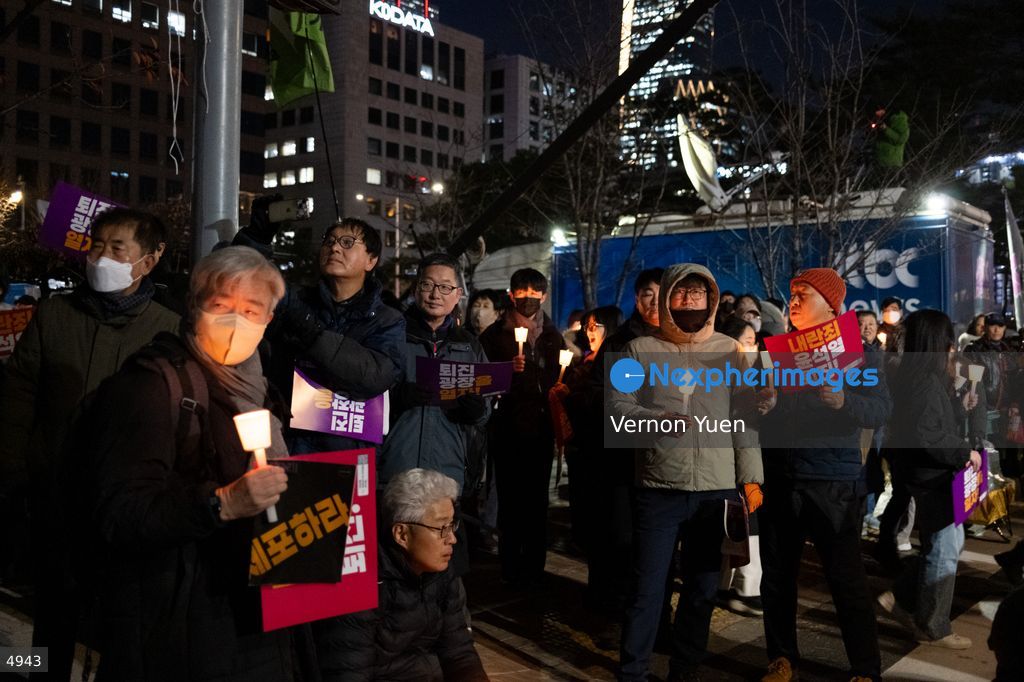South Korea Protest Demanding President Yoon to be Impeached